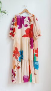 fleurs gauffré