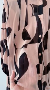 rose et noir transaprent