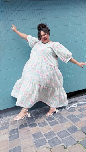 Robe ballon longue T3